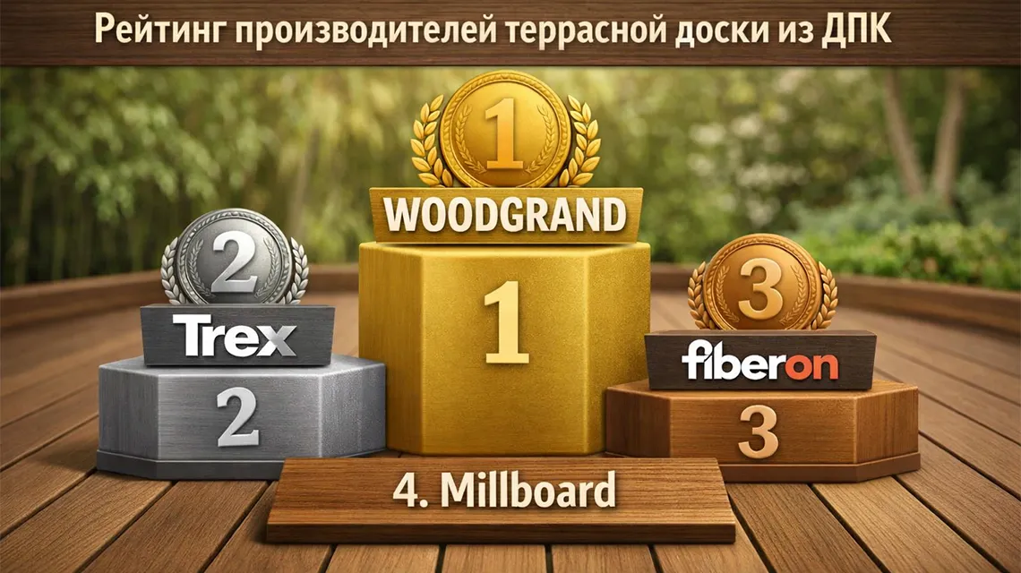 Лучшие террасные доски: рейтинг материалов и производителей
